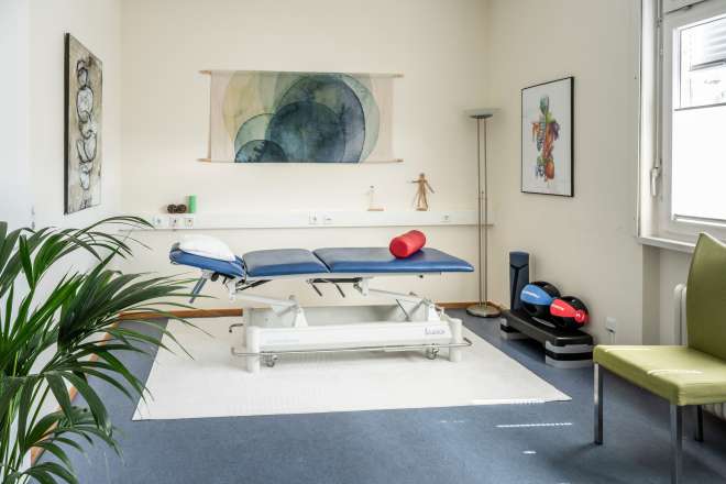 Behandlungsraum Thurnher Physiotherapie