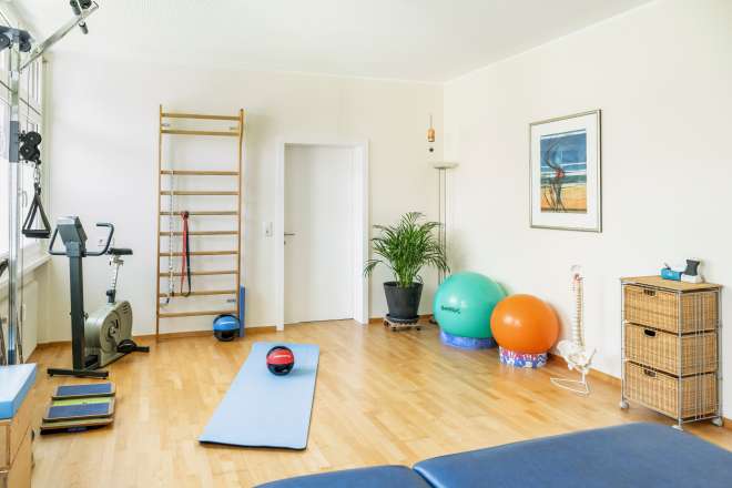 Behandlungsraum Thurnher Physiotherapie